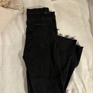 MOTHER // The Hustler Ankle Fray Jeans